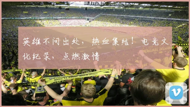 英雄不问出处，热血集结！电竞文化纪录，点燃激情